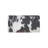 Cowhide. Checkbook Cover (Back)
