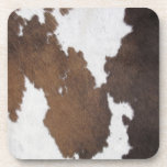 Cowhide Coaster<br><div class="desc">Rustic pattern markings of cowhide.</div>