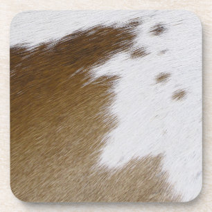Cowhide Coaster