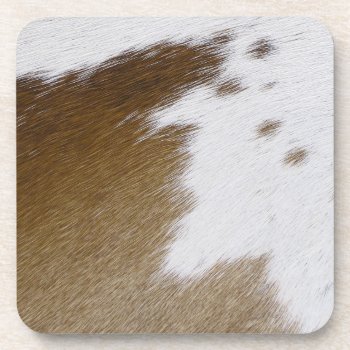 Cowhide Coaster by Impactzone at Zazzle