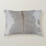 Cowhide Decorative Pillow at Zazzle