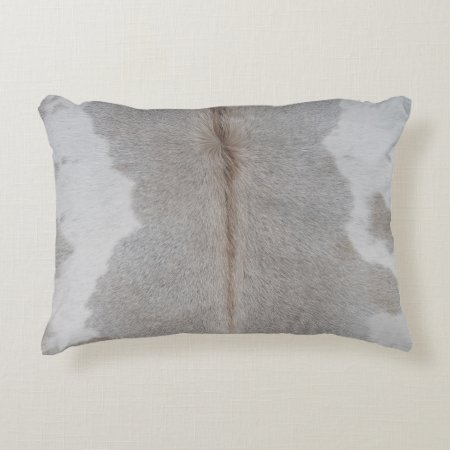 Cowhide Decorative Pillow