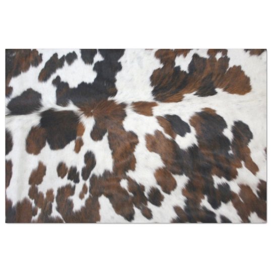 Cowhide Decoupage Paper | Zazzle.com