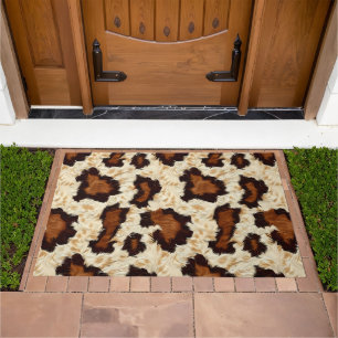 Cowhide Doormat