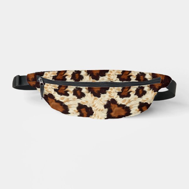 Cowhide  fanny pack (Front)