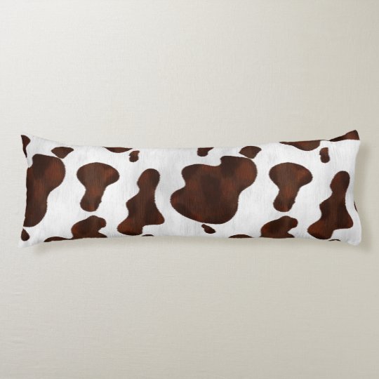 fuzzy spotted fawn body pillow