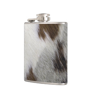 Cowhide Flask