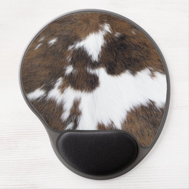Cowhide Gel Mouse Pad (Front)
