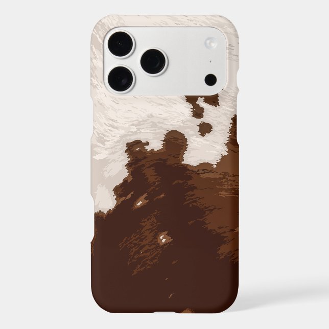 COWHIDE IPHONE CASE (Back)