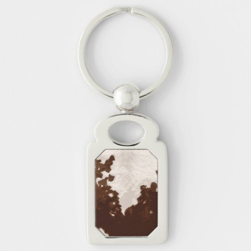 COWHIDE KEYCHAIN