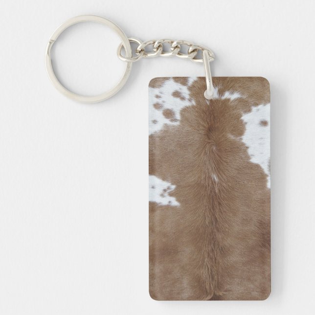 Cowhide Keychain (Front)