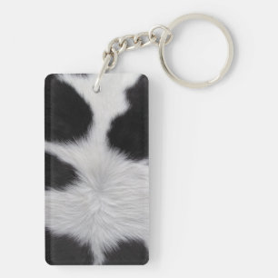Cowhide Keychain