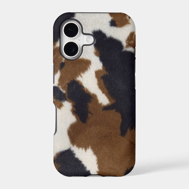 Cowhide Leather Print Pattern iPhone 5 Case (Back)