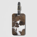 Cowhide Luggage Tag at Zazzle