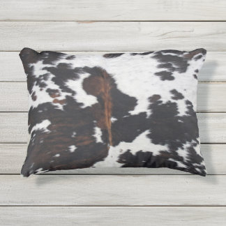 Cowhide Outdoor Pillow