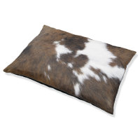 Cowhide Pet Bed