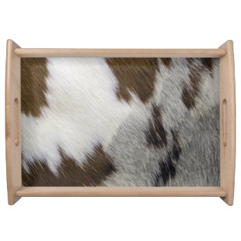 Cowhide Serving Tray by Impactzone at Zazzle