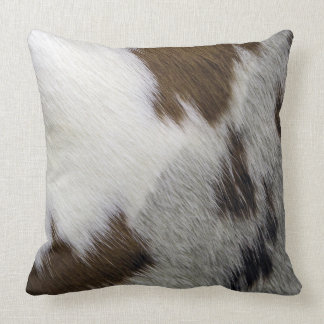 Cowhide Throw Pillow
