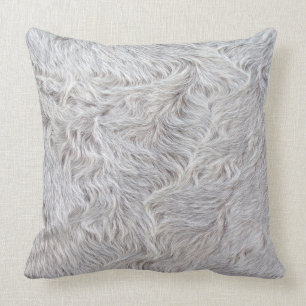 Cowhide Throw Pillow