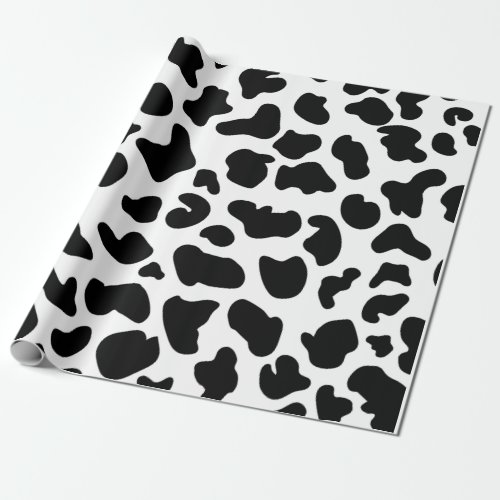 Cowhide wallpaper _ Cow background Wrapping Paper