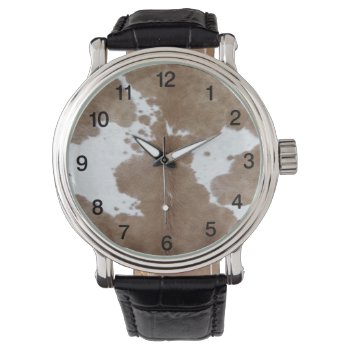 Cowhide Watch by Impactzone at Zazzle