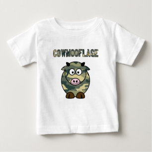 cowmooflage cartoon cow pun camouflage shirt
