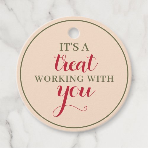 Coworker Birthday Corporate congratulations gift Favor Tags