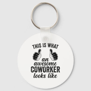 Coworker Birthday Employee Farewell Goodbye Going Keychain