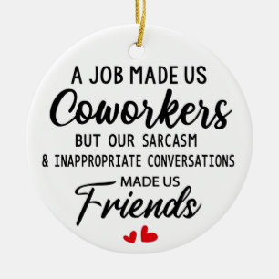 Coworker Christmas Gift Christmas Ornaments