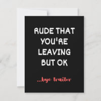Coworker Coffee Mug - Rude That You're Leaving