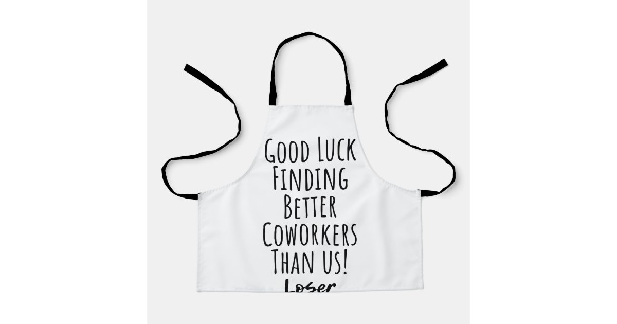 Funny Cooking Apron Gift Snarky Rude Gift for Chef, Linen Cooking