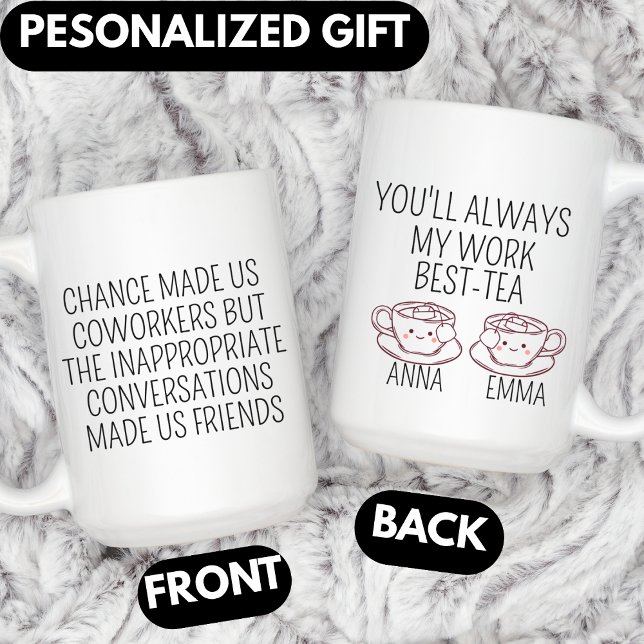 Coworker Farewell Gift, Personalized Leaving Mug (Creator Uploaded)