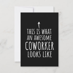 Coworker Gift, Coworker Mug, Awesome Coworker Note Card