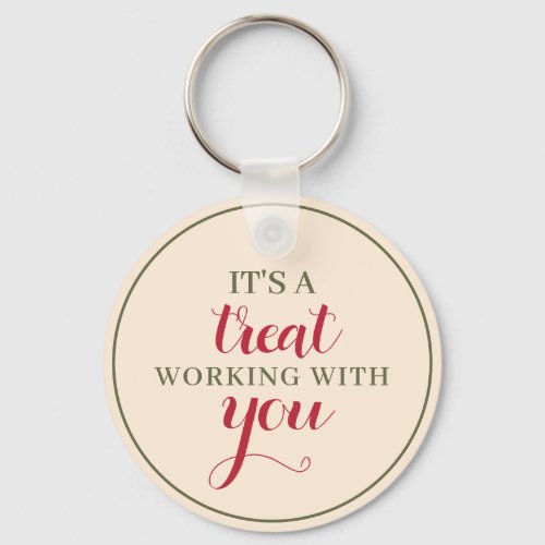 Coworker Gift Favor Appreciation christmas gift Keychain