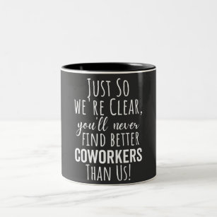 Coworker Goodbye   Coworker Moving   Leaving Gift Two-Tone Coffee Mug