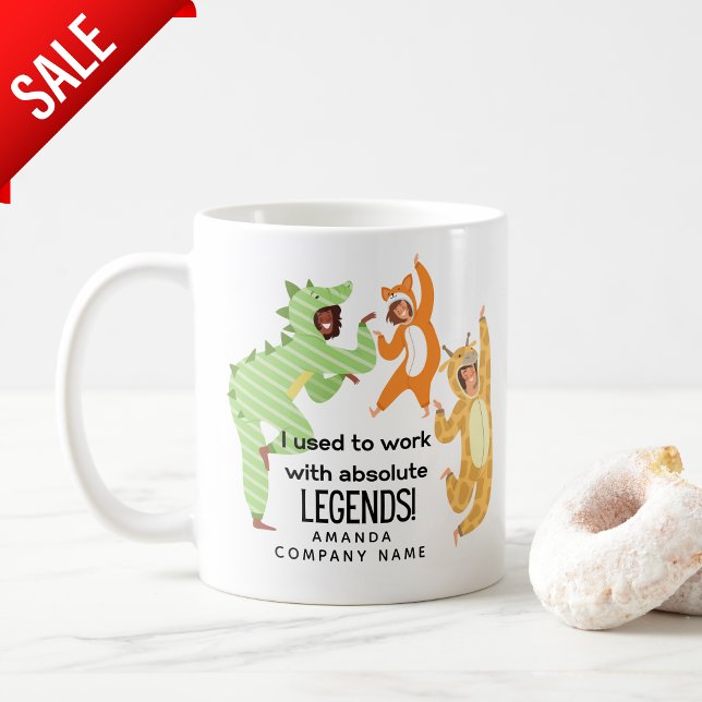 Coworker - I work with absolute legends! Leaving  Coffee Mug (Creator Uploaded)