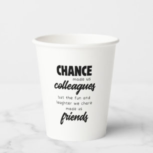 Coworker Leaving Gifts for Women Paper Cups