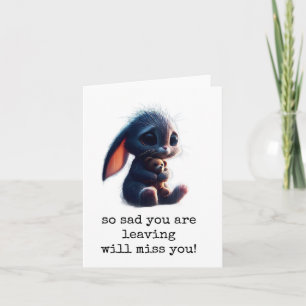 Coworker Leaving, Quitting, Good Luck, Card