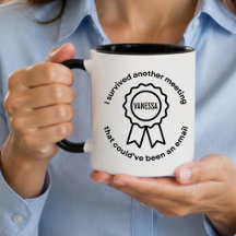 Coworker Modern Funny Personalized Coffee