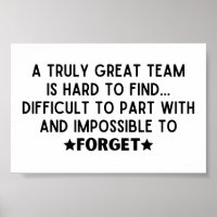Coworkers A truly great team is hard to find