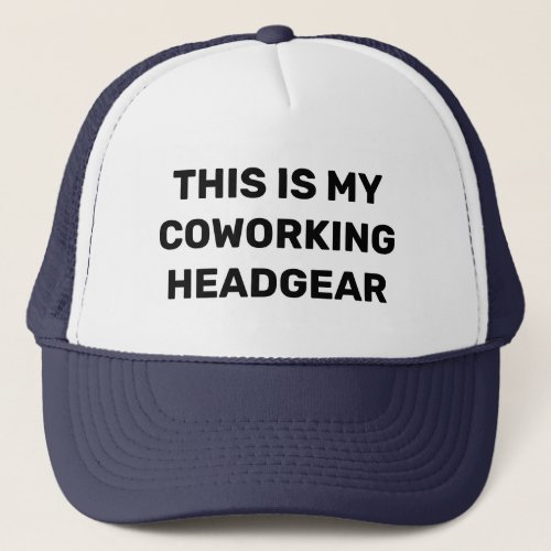 Coworking Headgearâ Trucker Hat