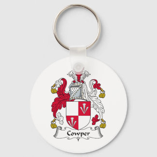 Cowper Family Crest Keychain