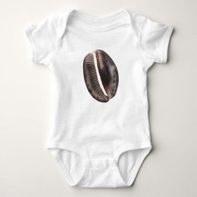Cowrie Shell Baby Outfit Bodysuit (Front)