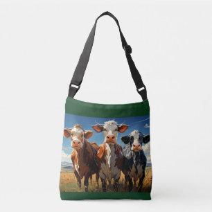 Cows #1 crossbody bag