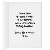 Cows and Baby Diapers - Cowboy Parenting (Inside (Right))