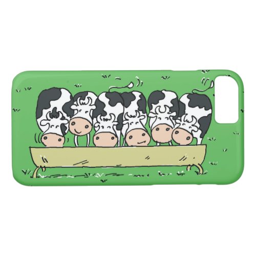 Cows and Catle in a Farmers Field iPhone 87 Case