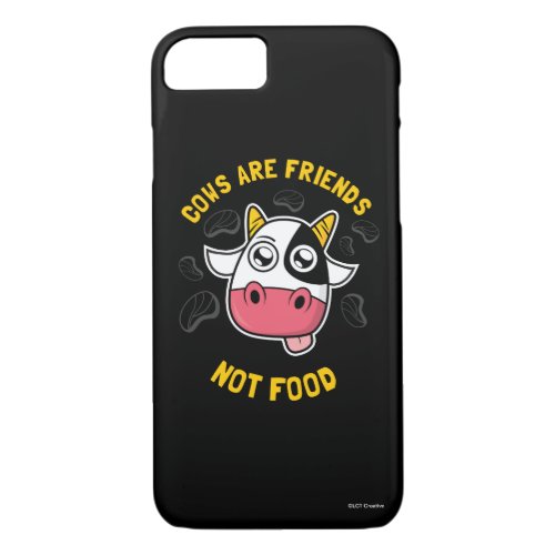 Cows Are Friends Not Food iPhone 87 Case