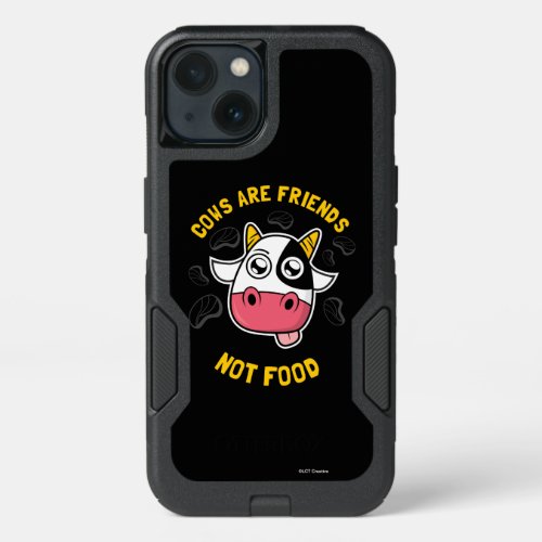 Cows Are Friends Not Food iPhone 13 Case