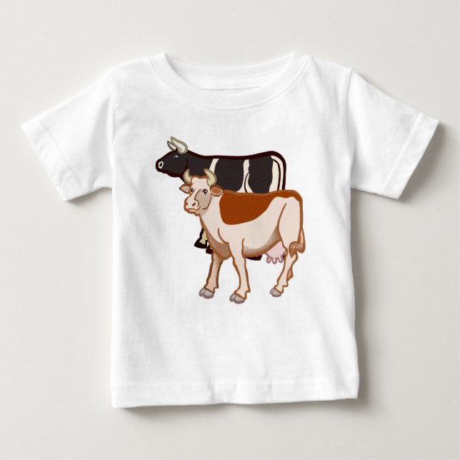 cows baby T-Shirt (Front)