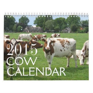 Cows Calendar 2015